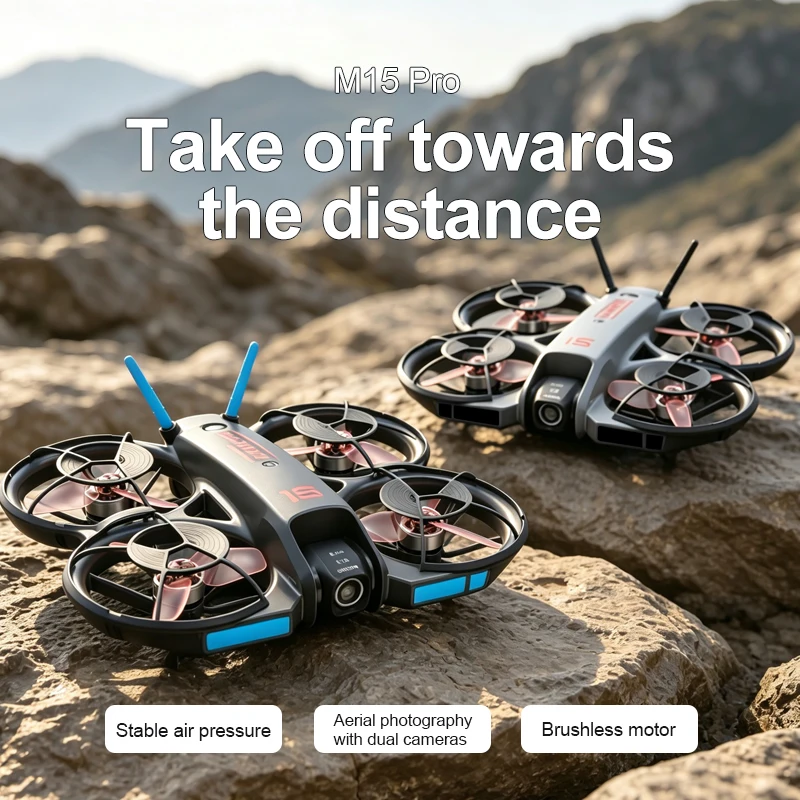 2026 New M15 FPV Drone with Sc - Rc Helicopter Case review and price