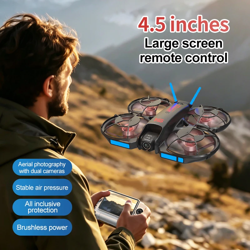 2026 New M15 FPV Drone with Sc - Rc Helicopter Case review and price